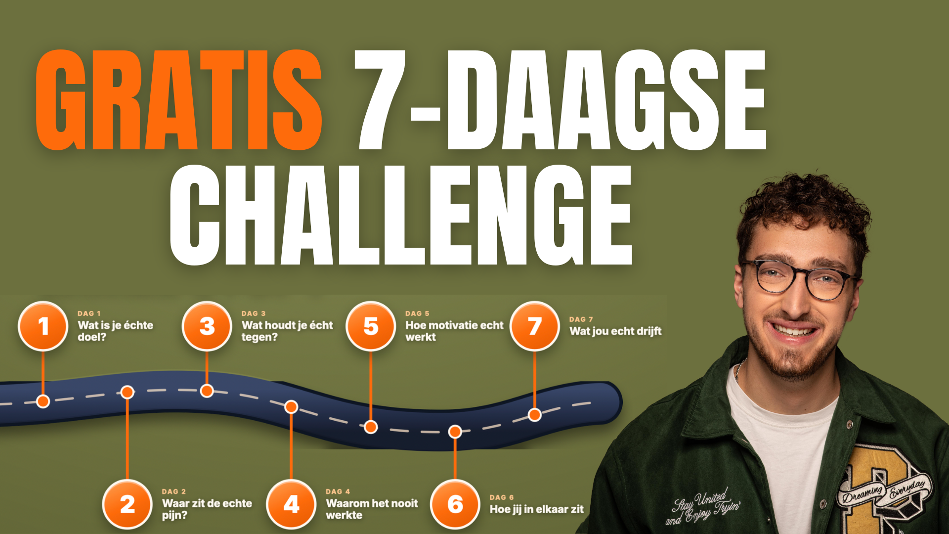 Gratis 7-daagse challenge van Koen Timmer over eetgedrag en gedragsverandering